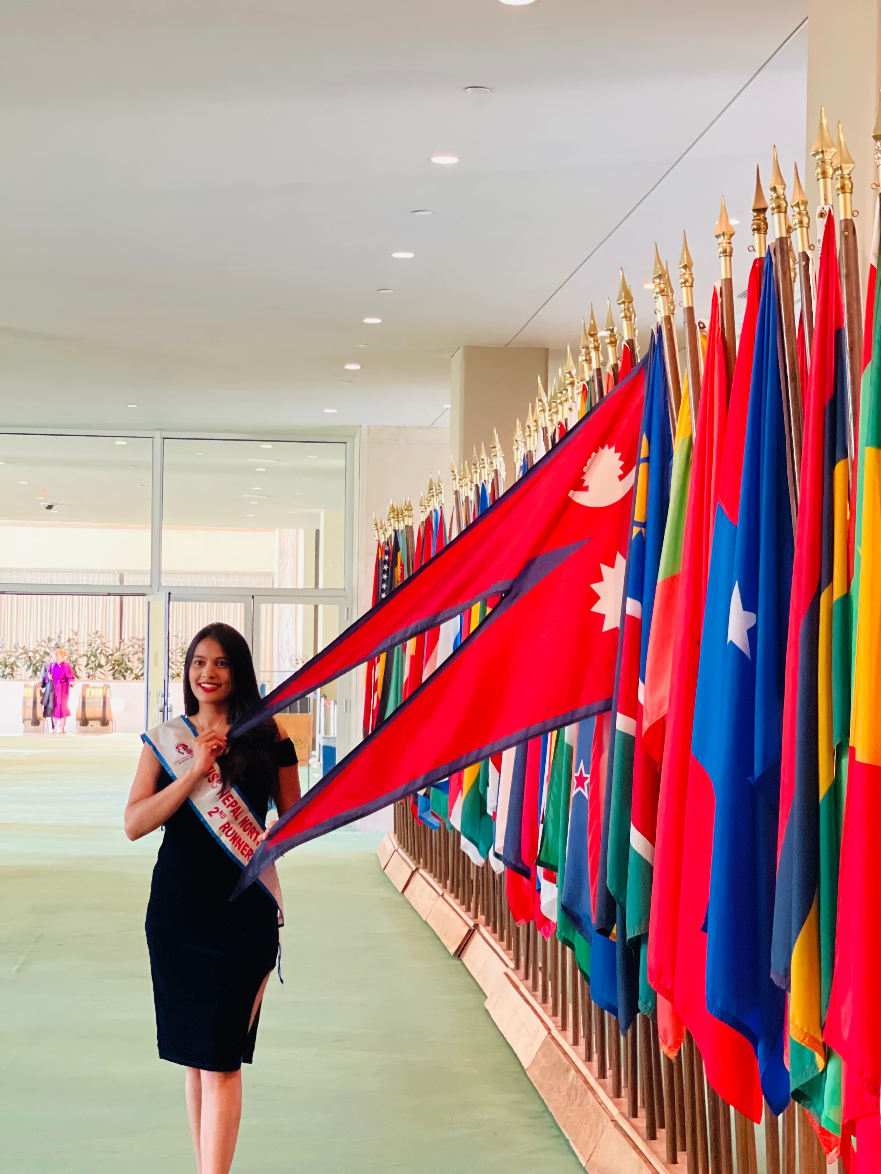 Divya at NYC recognition event